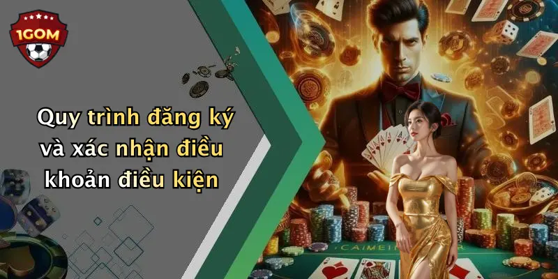 Quy trình đăng ký và xác nhận điều khoản điều kiện